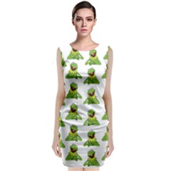 Kermit The Frog Classic Sleeveless Midi Dress by Valentinaart