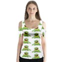 Kermit The Frog Butterfly Sleeve Cutout Tee  View1