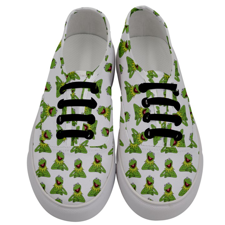 Kermit The Frog Men s Classic Low Top Sneakers