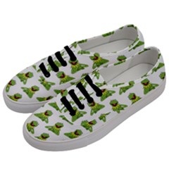 Kermit The Frog Men s Classic Low Top Sneakers by Valentinaart