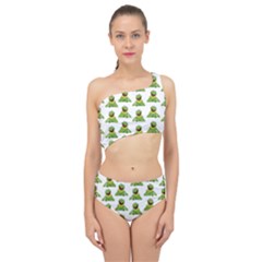 Kermit The Frog Spliced Up Two Piece Swimsuit by Valentinaart