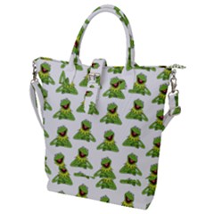 Kermit The Frog Buckle Top Tote Bag by Valentinaart