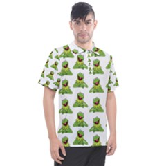 Kermit The Frog Men s Polo Tee by Valentinaart