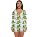 Kermit The Frog Long Sleeve Boyleg Swimsuit View1