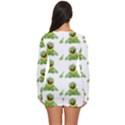 Kermit The Frog Long Sleeve Boyleg Swimsuit View4