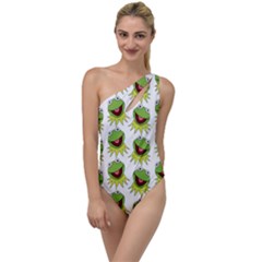 Kermit The Frog To One Side Swimsuit by Valentinaart