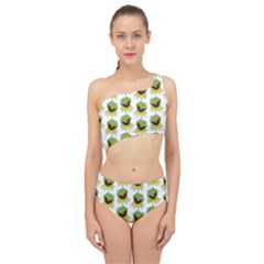 Kermit The Frog Spliced Up Two Piece Swimsuit by Valentinaart