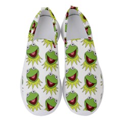 Kermit The Frog Women s Slip On Sneakers by Valentinaart