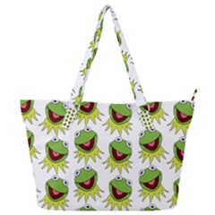 Kermit The Frog Full Print Shoulder Bag by Valentinaart