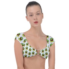 Kermit The Frog Cap Sleeve Ring Bikini Top by Valentinaart