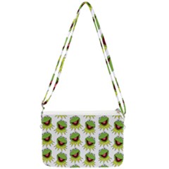 Kermit The Frog Double Gusset Crossbody Bag by Valentinaart