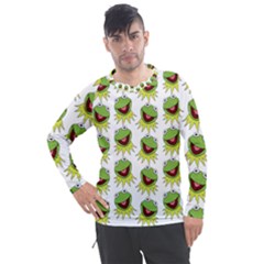 Kermit The Frog Men s Pique Long Sleeve Tee