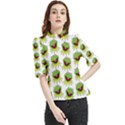 Kermit The Frog Frill Neck Blouse View1