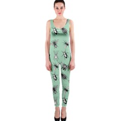 Insects Pattern One Piece Catsuit