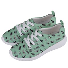 Insects Pattern Women s Lightweight Sports Shoes by Valentinaart