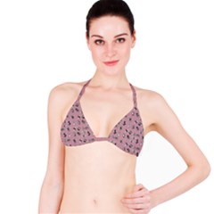 Insects pattern Bikini Top