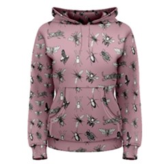 Insects pattern Women s Pullover Hoodie