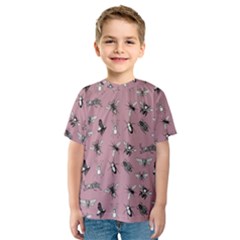 Insects pattern Kids  Sport Mesh Tee