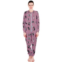 Insects pattern OnePiece Jumpsuit (Ladies)