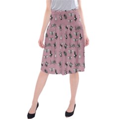 Insects pattern Midi Beach Skirt