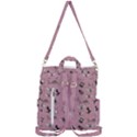 Insects pattern Crossbody Backpack View3