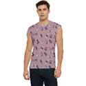 Insects pattern Men s Raglan Cap Sleeve Tee View1