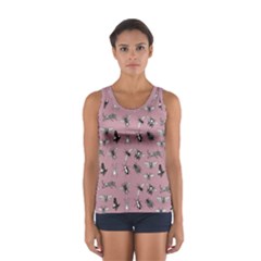 Insects pattern Sport Tank Top 