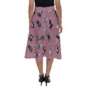 Insects pattern Perfect Length Midi Skirt View2