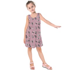 Insects pattern Kids  Sleeveless Dress