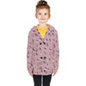 Insects pattern Kids  Double Breasted Button Coat View1