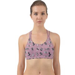 Insects pattern Back Web Sports Bra