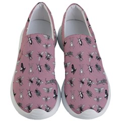 Insects pattern Women s Lightweight Slip Ons