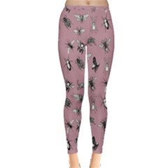 Insects pattern Inside Out Leggings