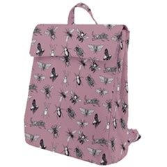 Insects pattern Flap Top Backpack