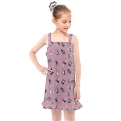 Insects pattern Kids  Overall Dress