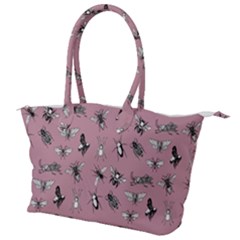 Insects pattern Canvas Shoulder Bag