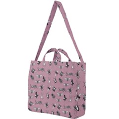 Insects pattern Square Shoulder Tote Bag