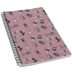 Insects pattern 5.5  x 8.5  Notebook