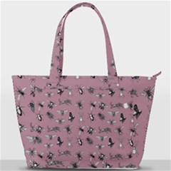 Insects pattern Back Pocket Shoulder Bag 