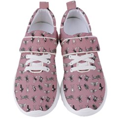 Insects pattern Women s Velcro Strap Shoes