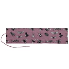 Insects pattern Roll Up Canvas Pencil Holder (L)