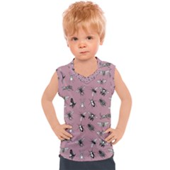 Insects pattern Kids  Sport Tank Top