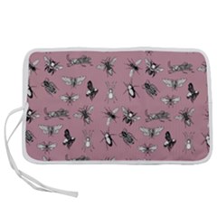 Insects pattern Pen Storage Case (L)