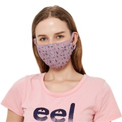 Insects pattern Crease Cloth Face Mask (Adult)