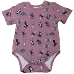 Insects pattern Baby Short Sleeve Onesie Bodysuit