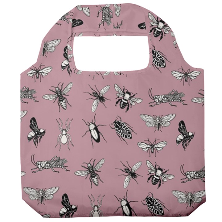 Insects pattern Foldable Grocery Recycle Bag