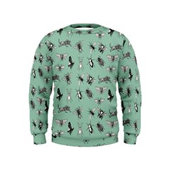 Insects Pattern Kids  Sweatshirt