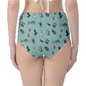 Insects pattern Classic High-Waist Bikini Bottoms View2