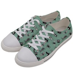 Insects Pattern Men s Low Top Canvas Sneakers by Valentinaart