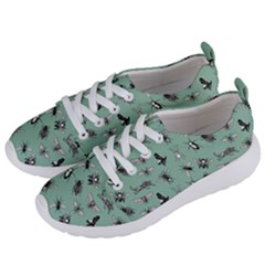 Insects Pattern Women s Lightweight Sports Shoes by Valentinaart